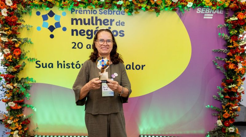Ana Lúcia, da Melmi, em Cabo Frio, conquistou o primeiro lugar na categoria MEI