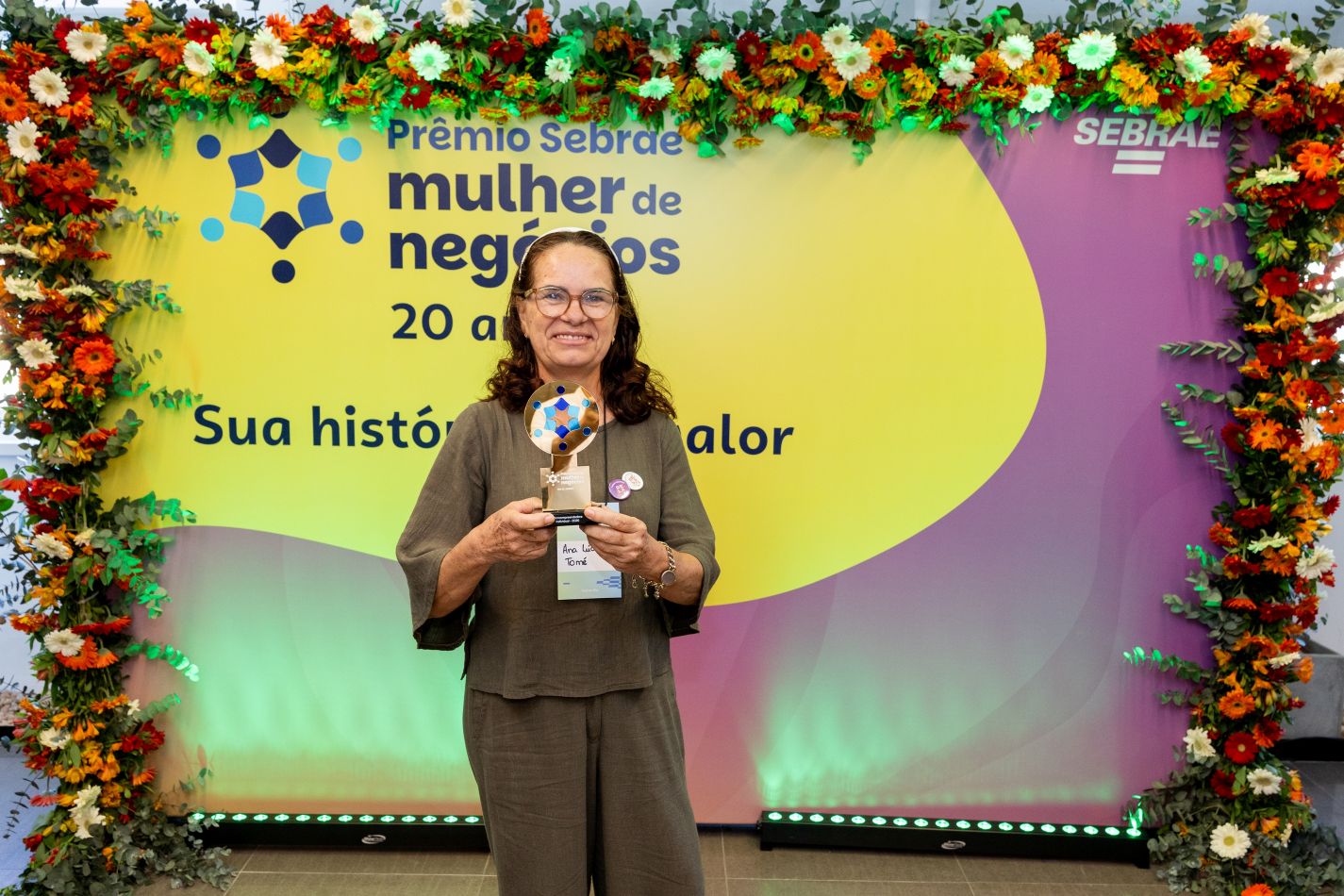 Ana Lúcia, da Melmi, em Cabo Frio, conquistou o primeiro lugar na categoria MEI