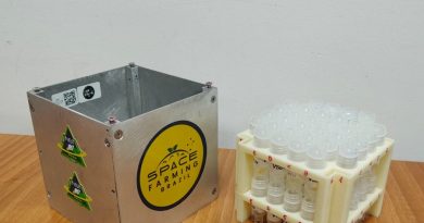 Missão espacial brasileira avalia comportamento de bactérias agrícolas em ambiente de microgravidade