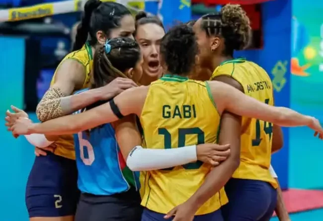 Seleção feminina de vôlei supera a Argentina no Maracanãzinho e assegura vaga olímpica antecipada