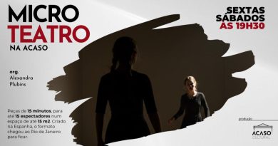 Microteatro estreia no Rio em casarão de Botafogo com peças intimistas de 15 minutos