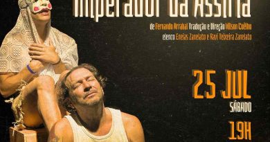 O Arquiteto e o Imperador da Assíria, de Fernando Arrabal, estreia com tradução e direção de Wilson Coêlho