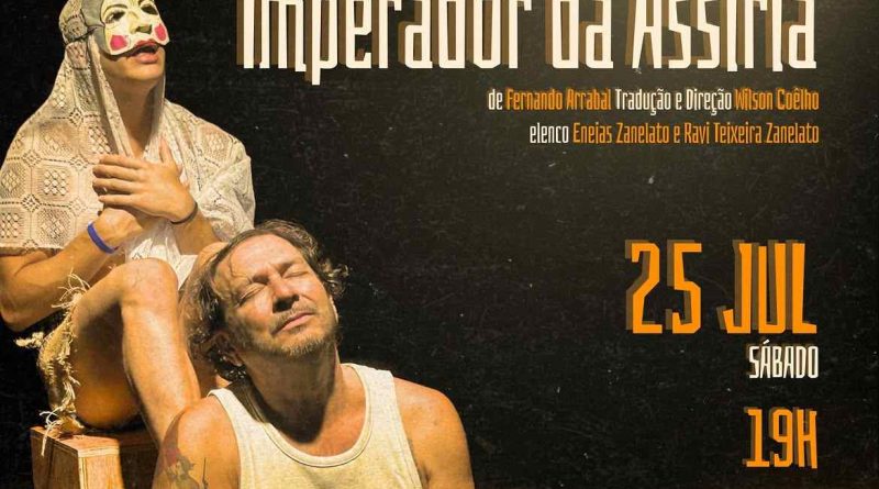 O Arquiteto e o Imperador da Assíria, de Fernando Arrabal, estreia com tradução e direção de Wilson Coêlho