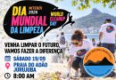 Praia do Adão recebe mutirão do Dia Mundial da Limpeza em setembro