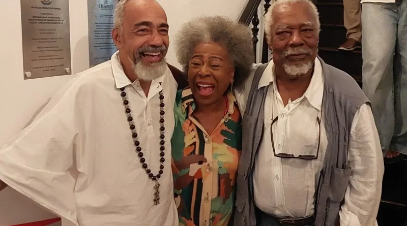 Ubiratan Marques, Arany Santana e Mateus Aleluia. Foto: Divulgação