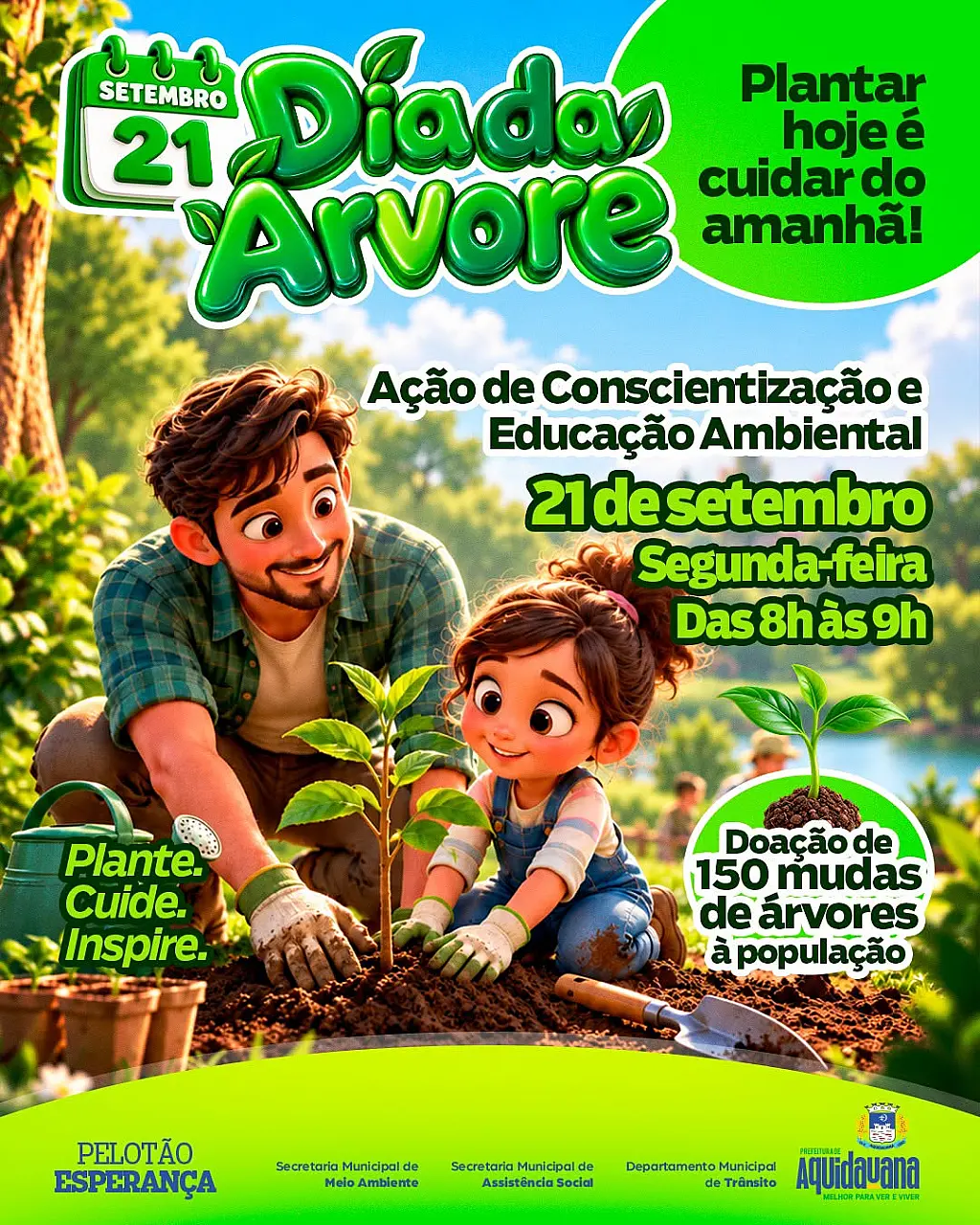 Dia da Árvore / Prefeitura de Aquidauana
