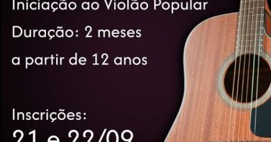Prefeitura de Bauru abre inscrições para capacitação rápida em violão