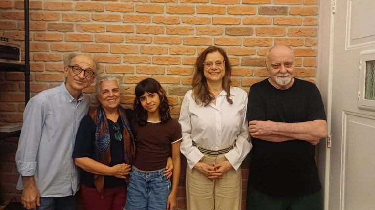 Tim Rescala, Guida Vianna, Maria Vitória, Maria Alice Volpe e Lionel Fisher