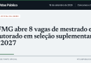 UFMG abre 8 vagas de mestrado e doutorado em seleção suplementar de 2027