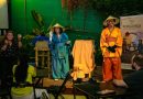 Teatro lambe-lambe resgata o mito da mulher gorila em Curitiba durante o Festival da Primavera