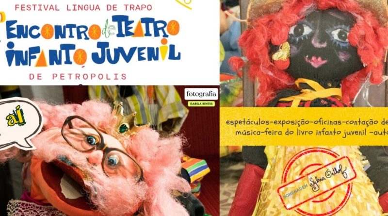 Petrópolis se prepara para receber a quarta edição do Festival Língua de Trapo com foco no teatro infantojuvenil
