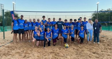 Treinador brasileiro à frente do vôlei de praia da França visita projeto social em Ceilândia