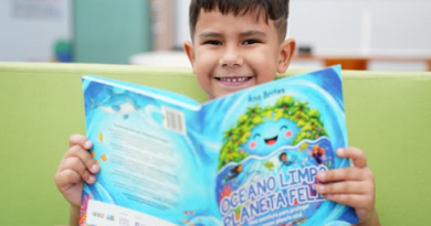 Lançamento do livro infantil “Oceano Limpo, Planeta Feliz” na Areninha Jacob do Bandolim, em Jacarepaguá