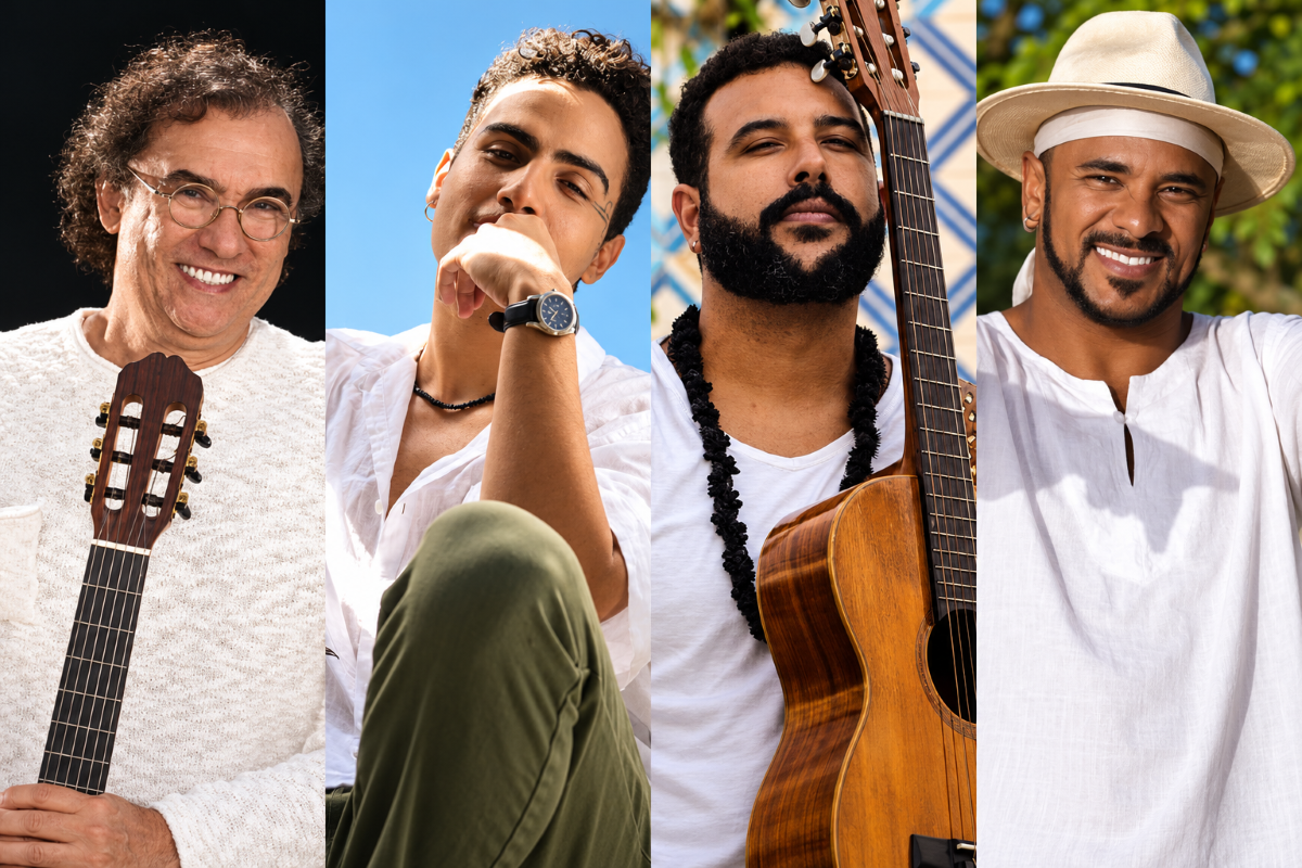 Projeto Tá Meio Musical Esse Ambiente terá shows gratuitos de Davi Duarte, Fatel, Juruviara e Marcsos Catarina neste domingo (18), no Parque Rio Branco, em Fortaleza, com música e sustentabilidade | Foto: divulgação