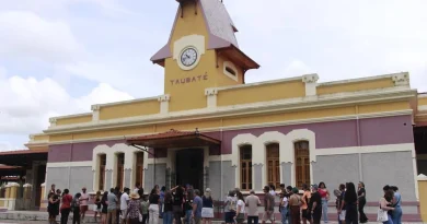 Estação ferroviária de Taubaté em imagem de arquivo sobre turismo na cidade; as aulas serão no Jardim das Nações. Foto: Divulgação/Prefeitura de Taubaté.