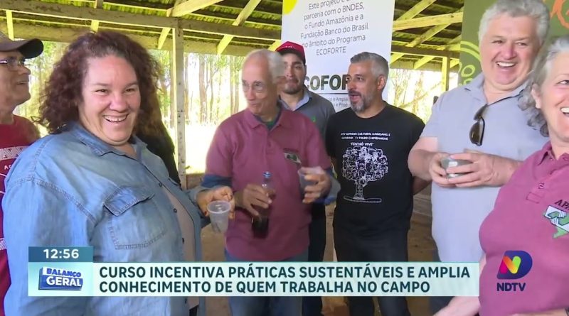 Formação em agricultura sustentável integra produtores rurais e comunidade indígena no Oeste catarinense